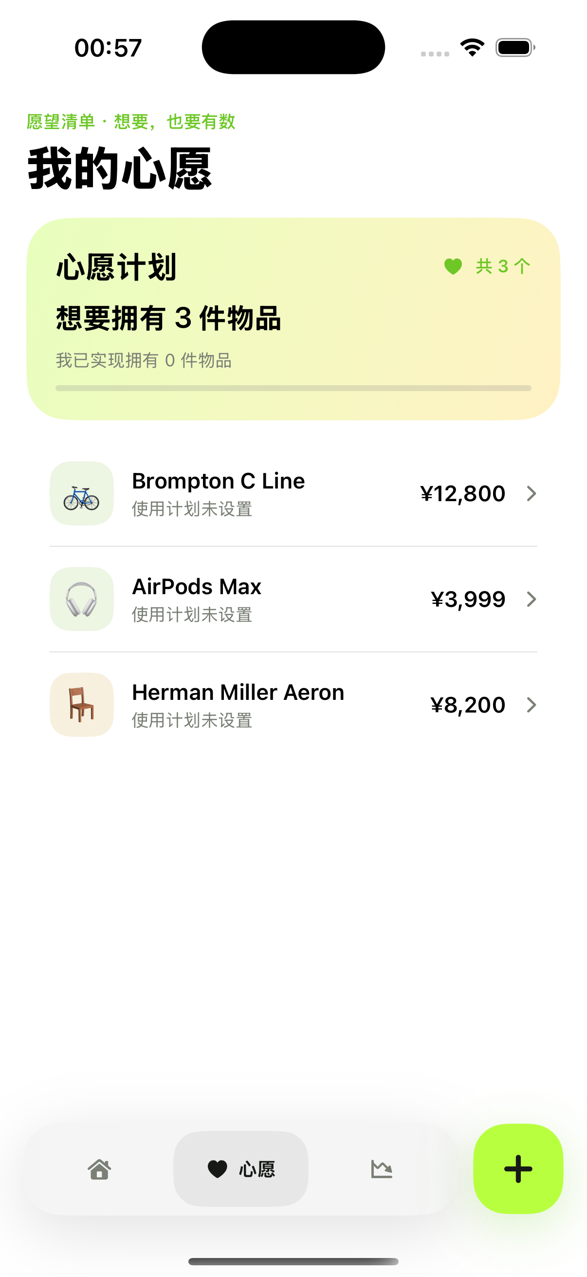 有有心愿清单